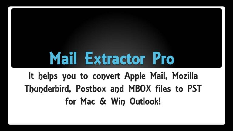Apple Mail MBOX to PST Conversion With A Best Tool!
