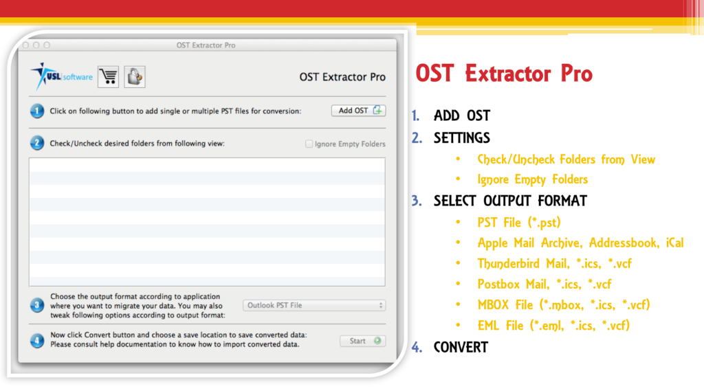 exporting ost to eml