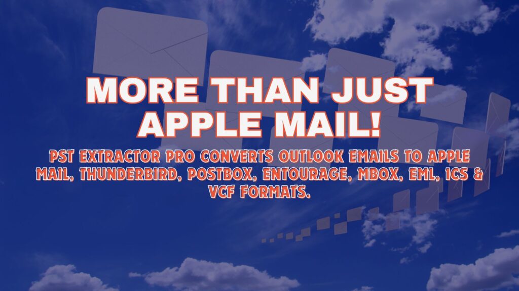 Add Microsoft Outlook emails to Apple Mail